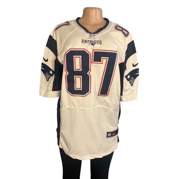 Nike NFL New England Patriots Jersey 87 Rob Gronkowski - Picture 1 of 12
